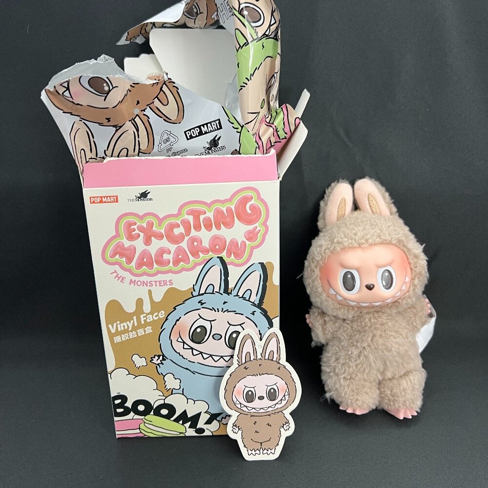 (Toffee) THE MONSTERS - Exciting Macaron Vinyl Face Blind Box